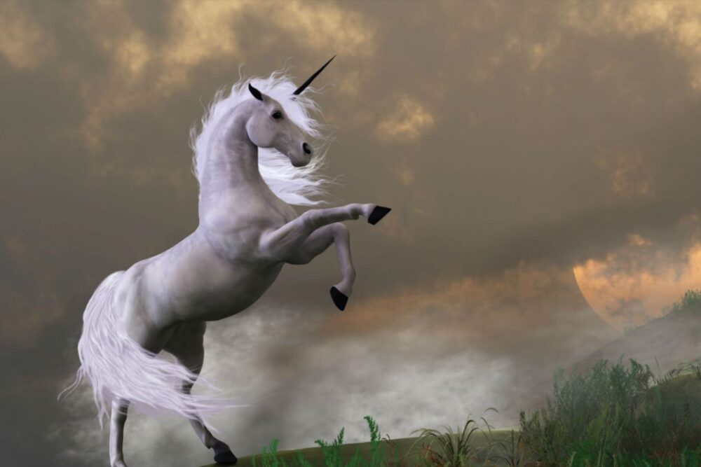 La licorne est caractérisée par des propriétés curatives