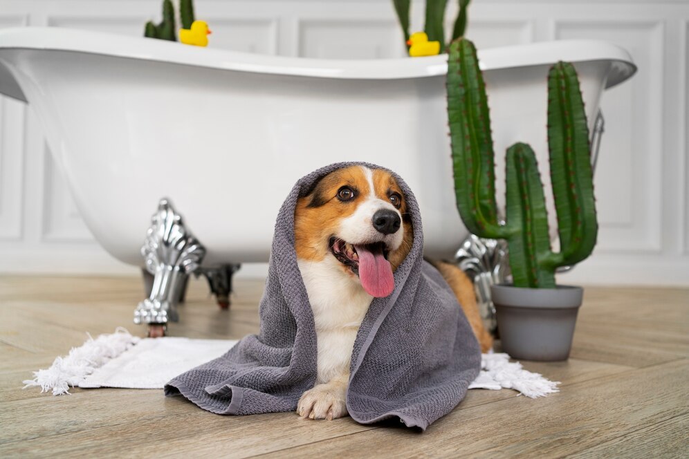 bañar al perro