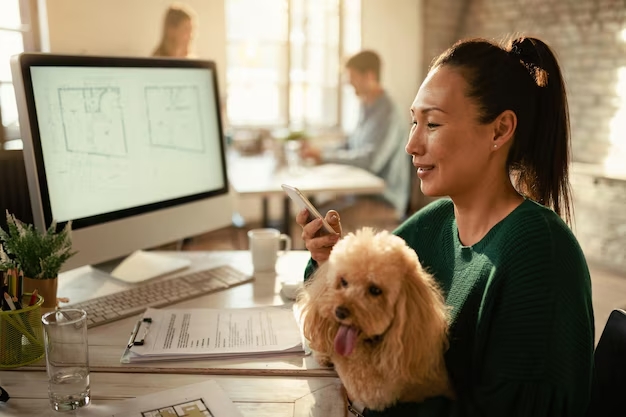 mascotas en oficinas